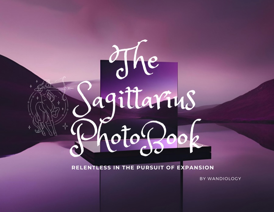 The Sagittarius Photobook cover
